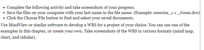 Complete the following activity and take