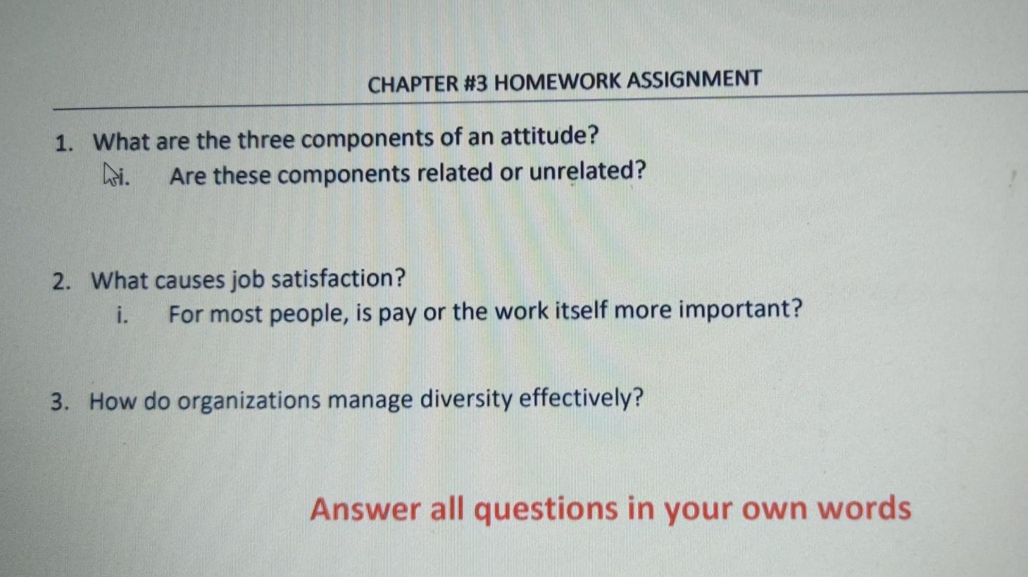 each question length is about 100 words CHAPTER