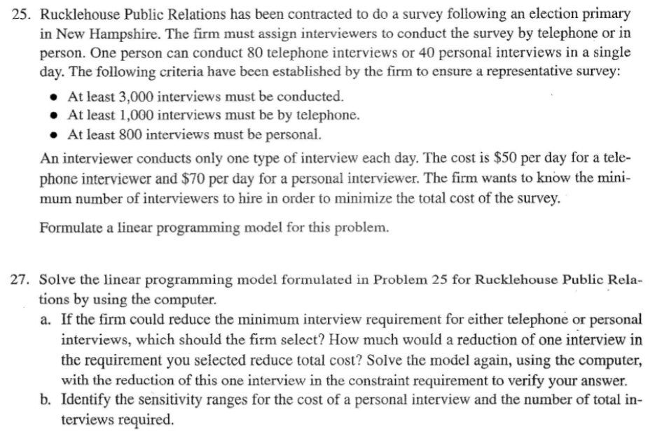 I have only one question! please solve the