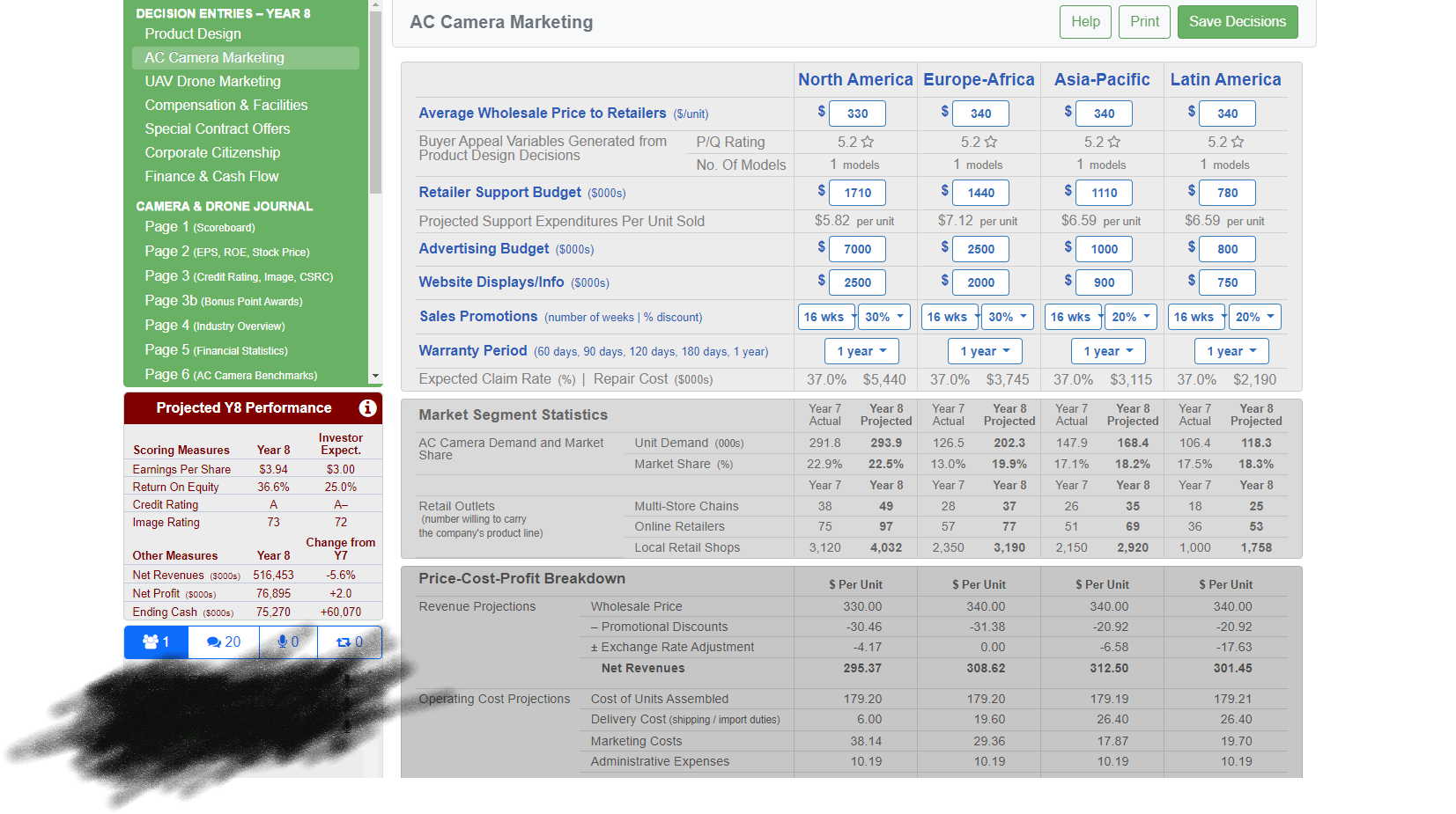 AC Camera Marketing Help Print Save Decisions