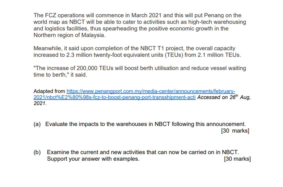 warehouse management subject Need answer in essay