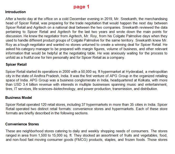 page 1 Introduction After a hectic day at the