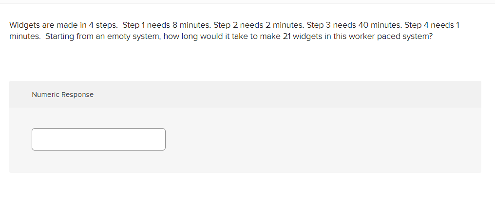 Widgets are made in 4 steps. Step 1 needs 8