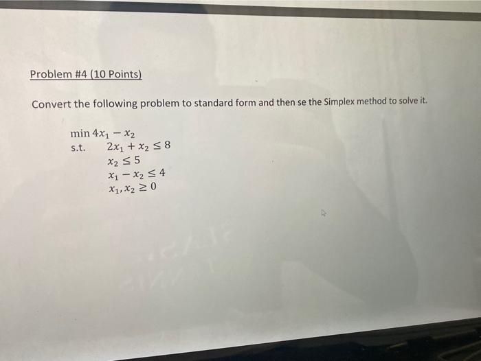 please sold by hand using row operations Problem