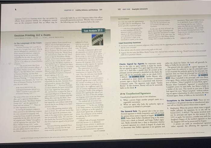 summary of case study 27.1 CEPHE www des We il