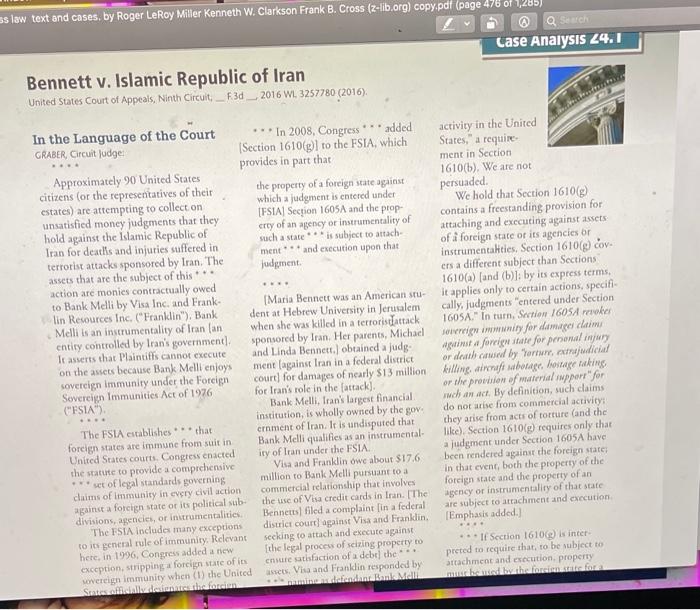 summary pls of 24.1 5s law text and cases. by