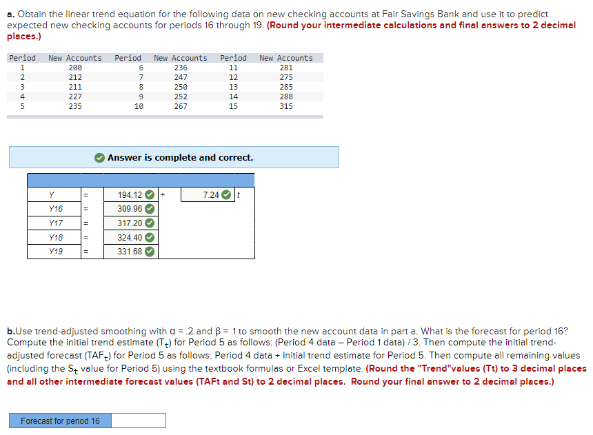 Answer for Part B only please, thank you. a.