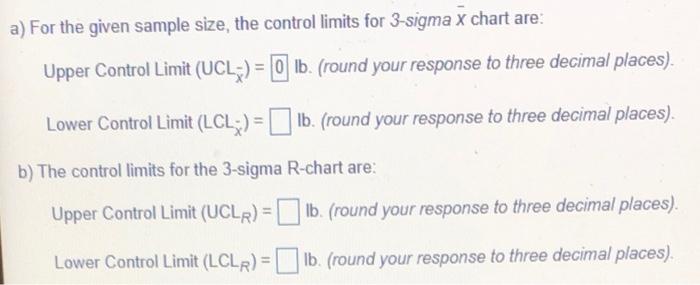 35 samples of size 7 were taken from a