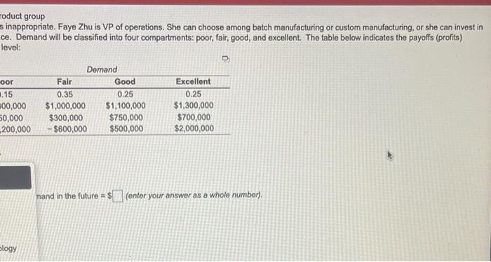 Probability Batch Custom Group technology Poor