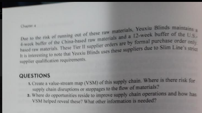 Need help creating a value stream map of the