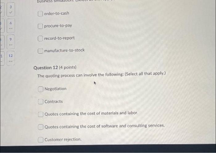 Question 1 (2 points) When MRP is run all