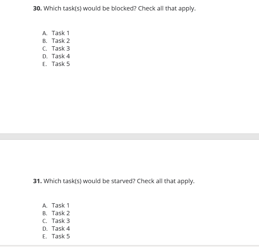 Question 29 Suppose you are given the process