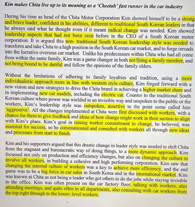 Please note: this is a simulated case study so