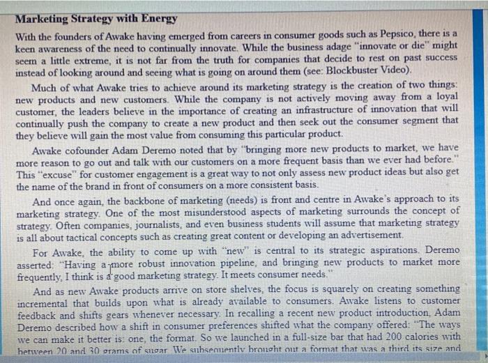 this is the case study for answering these 3