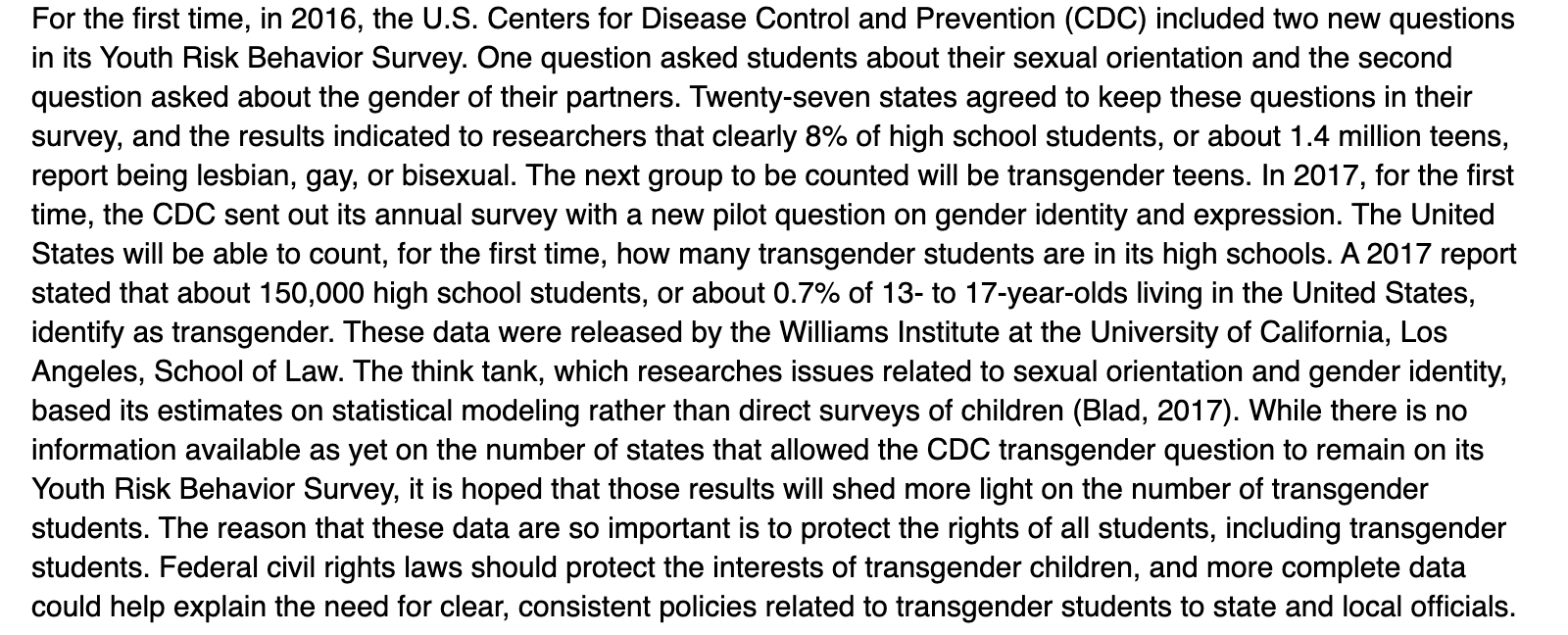 Please read the question Question : What does