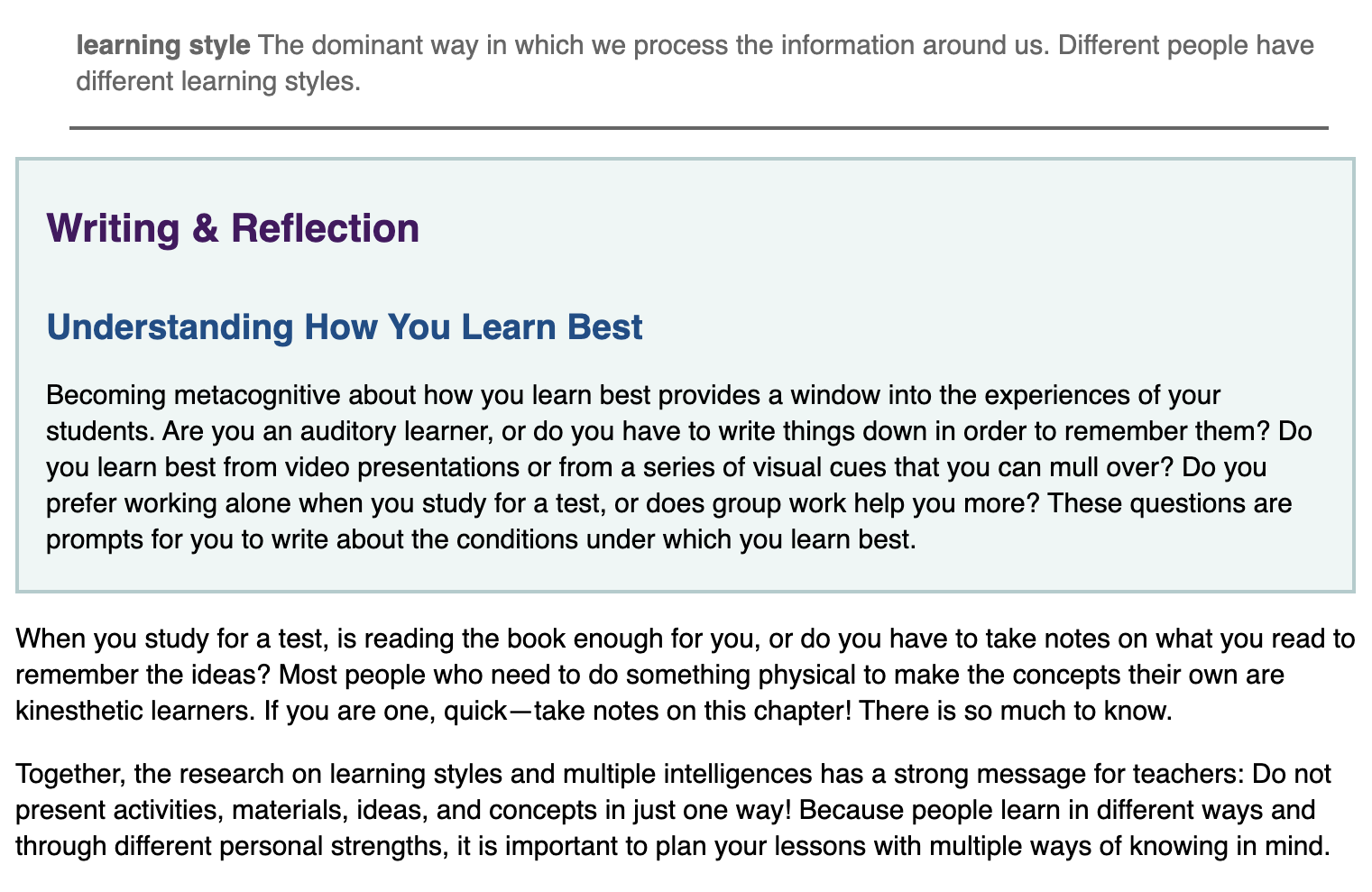 Please read the question Question : What is your