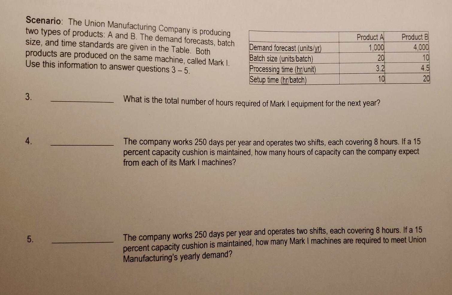 I don't how to do these problems Scenario: The