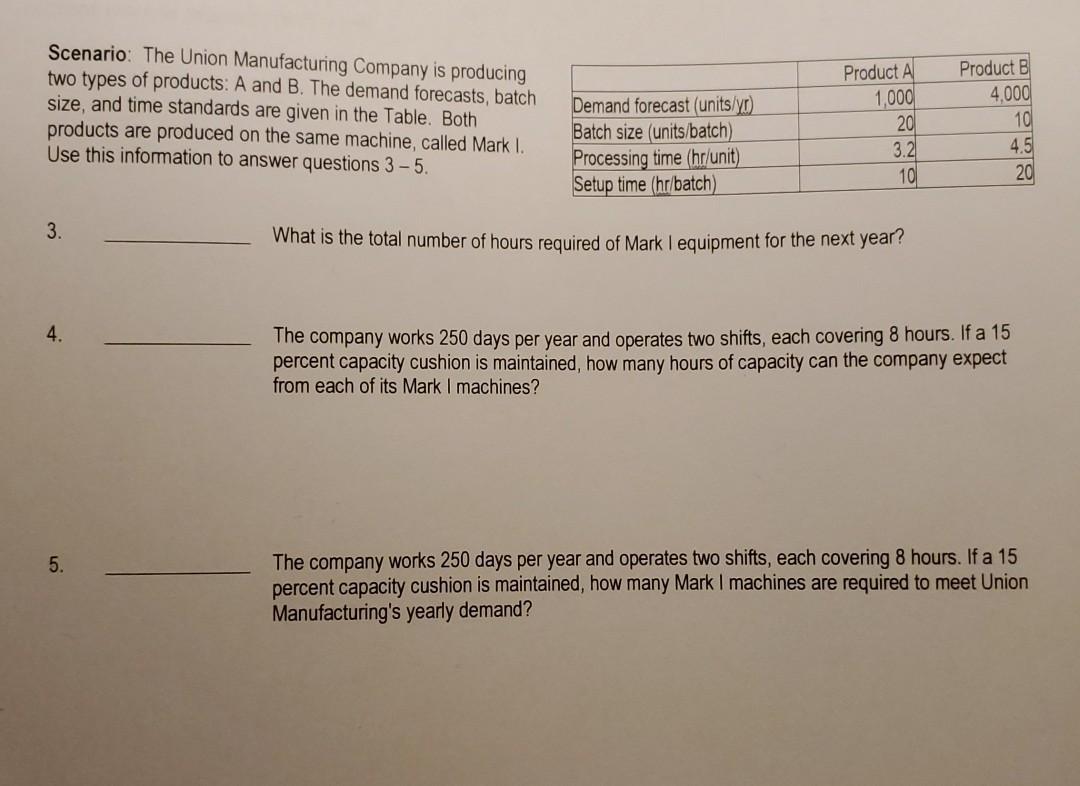 I don't how to do these problems Scenario: The