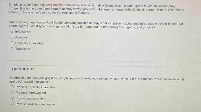 Zenplace realtors started using machine-based