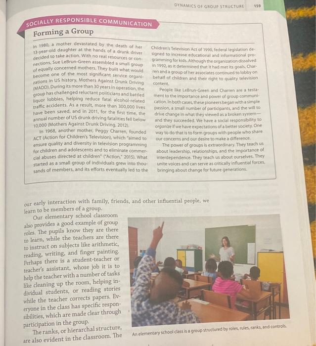 Please read and First, choose Five terms or