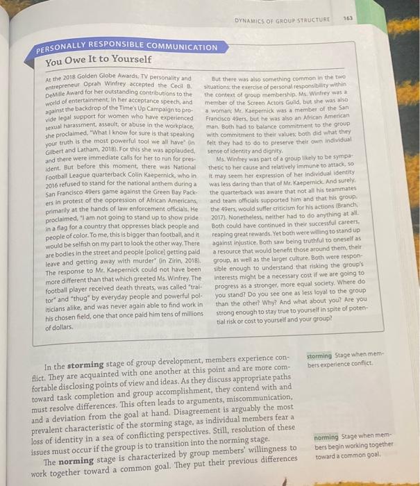 Please read and First, choose Five terms or