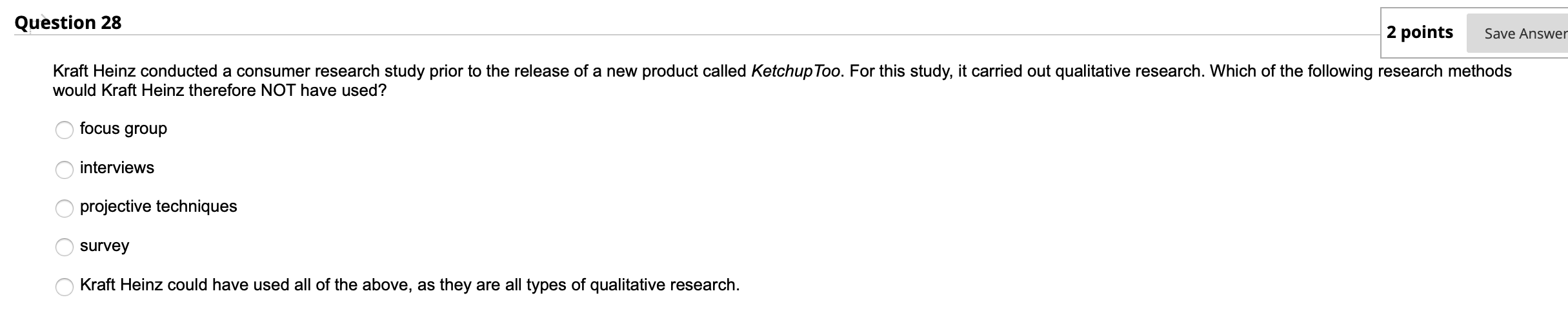 Question 29 2 points When consumers make