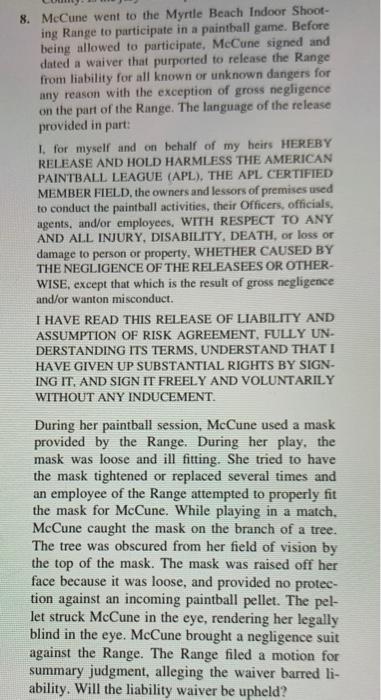 please answer by first identying the ISSUE, RULE,