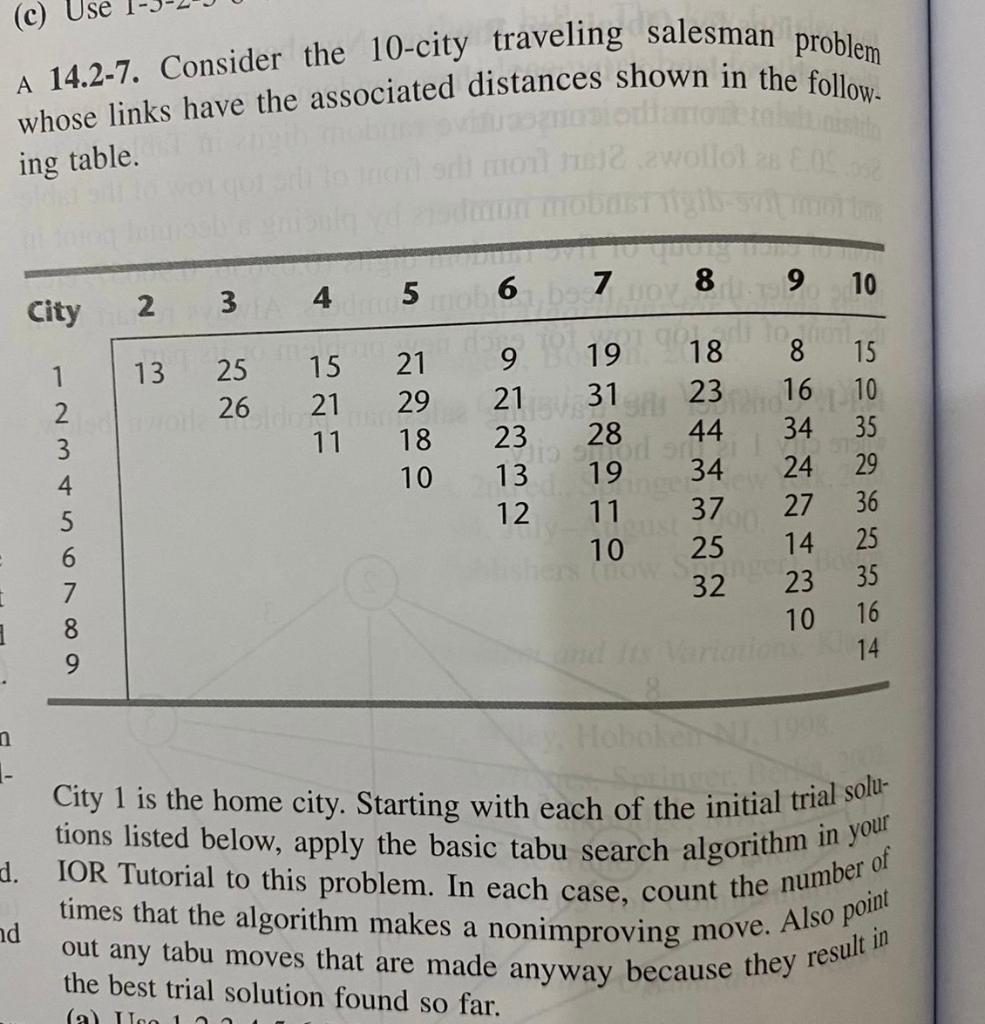 For the question above please answer from a to e