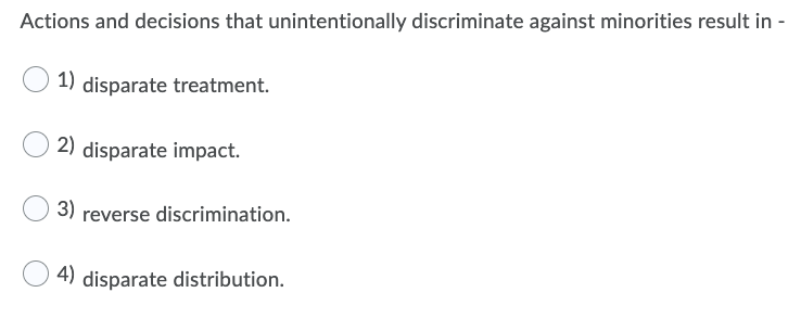 Actions and decisions that unintentionally