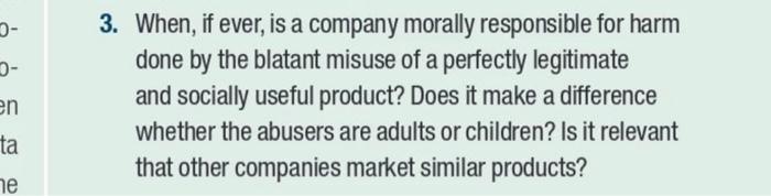 Please only answer Question #1 and The first part