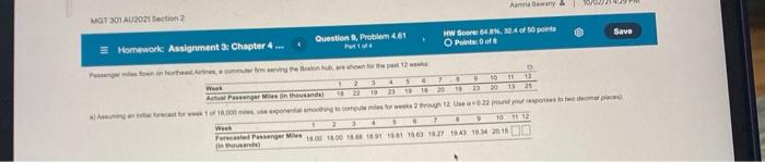 Anna Bry MOT 301 AU2021 Section Save HW See N 224