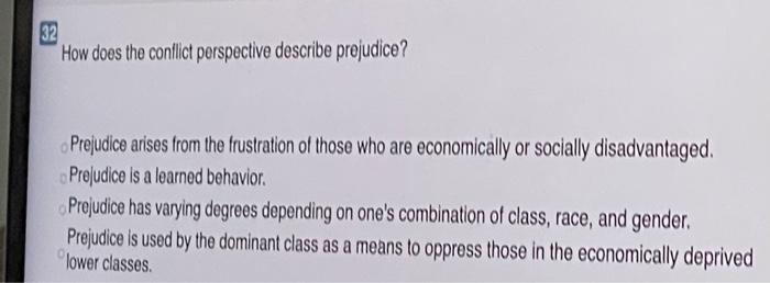 30 What type of social class background are