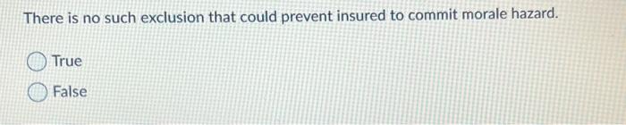 There is no such exclusion that could prevent