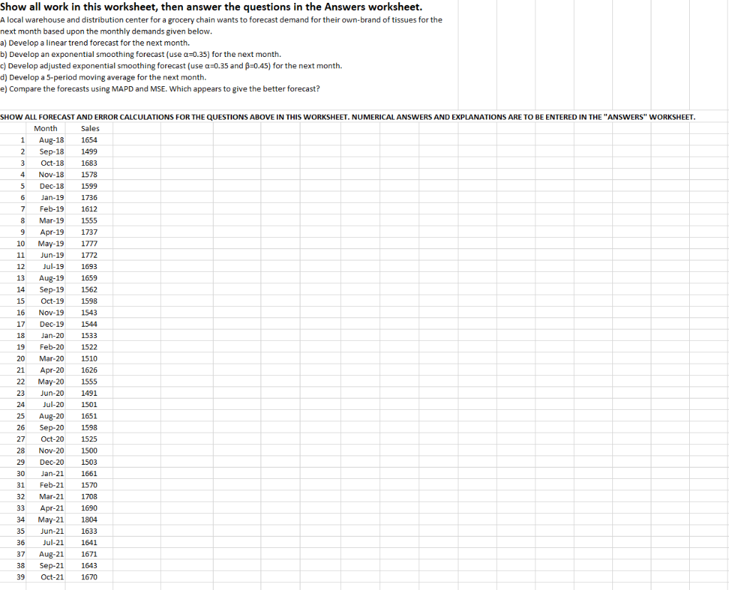 Can anyone help with part E step by step? Show