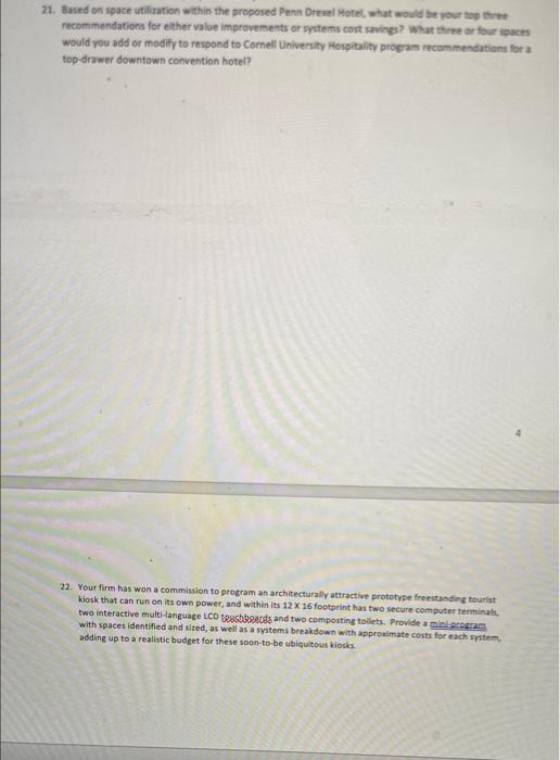 1. When working on a FAST diagram for a town