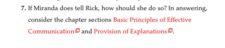 Please read the short case study and help me