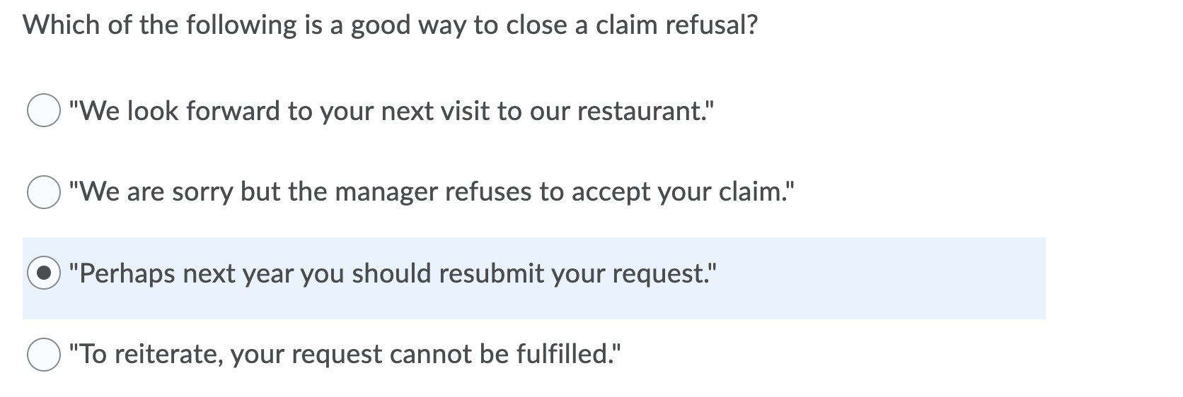 Marta, who works for an insurance company, has a