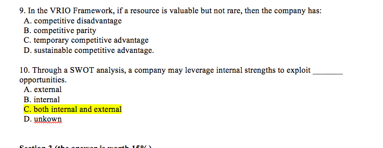 2. To have success, a company must focus more on