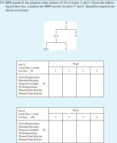 Pls show work and explain how to do this 4.9. MPS
