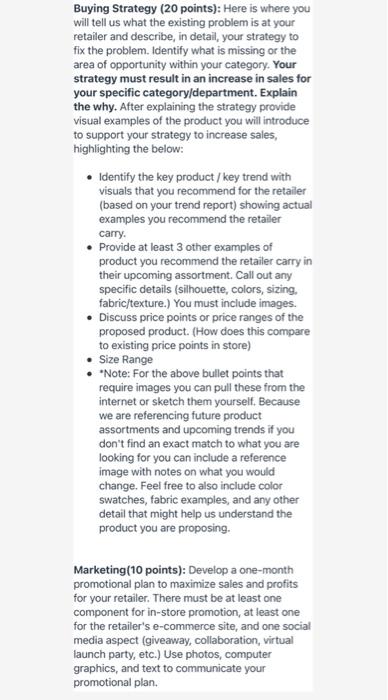 please answer step by step target market, trend