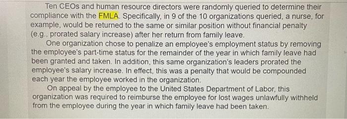 help Review the case study Noncompliance with the