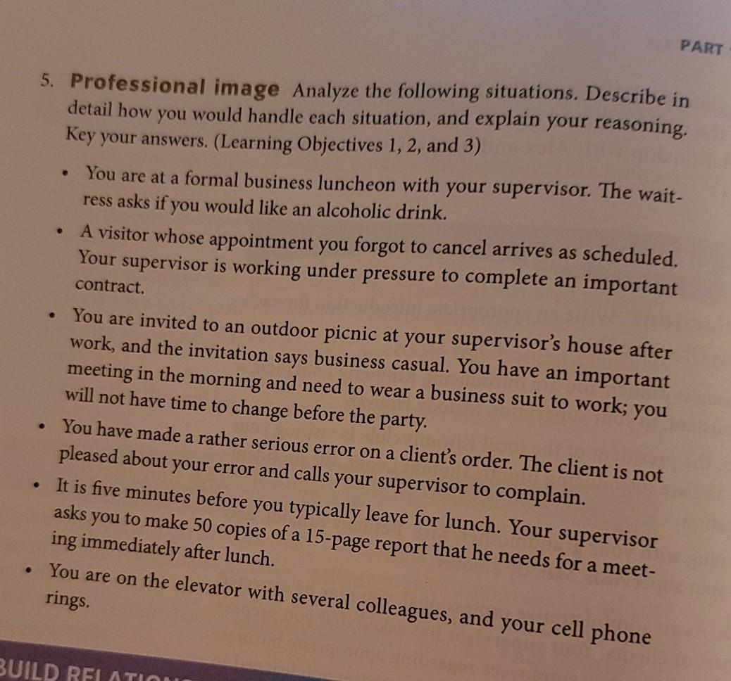 help please PART 5. Professional image Analyze