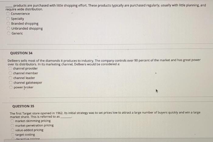 _products are purchased with little shopping