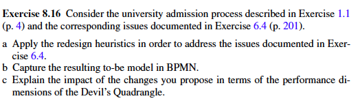 ANSWER QUESTIONS FROM EXERCISE 8.16 Exercise 1.1