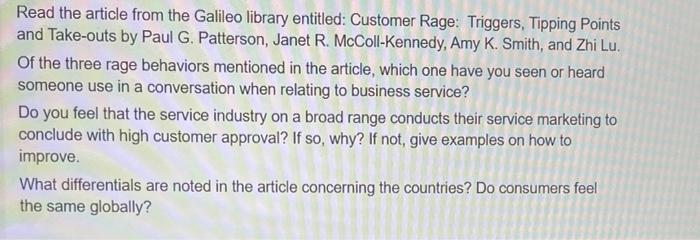 Read the article from the Galileo library