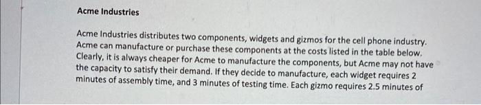 1. objective function 2. sensitivity report 3.