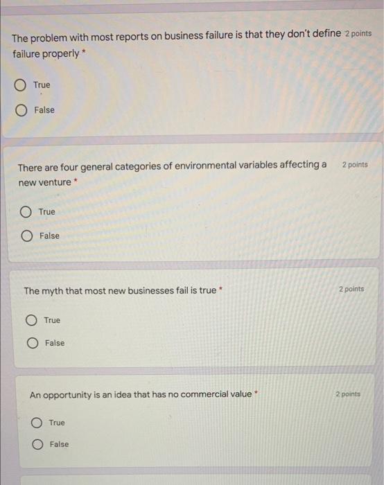The problem with most reports on business failure