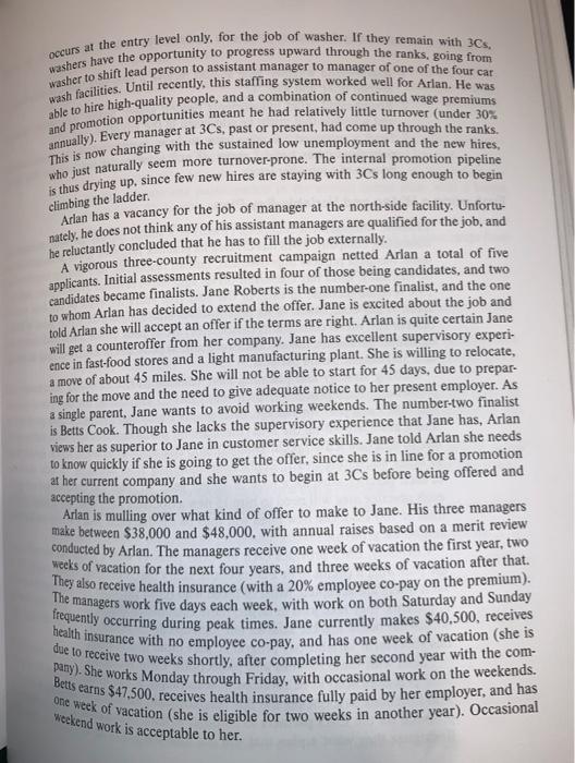 PLEASE ANSWER EVERY QUESTION CLEARLY AND