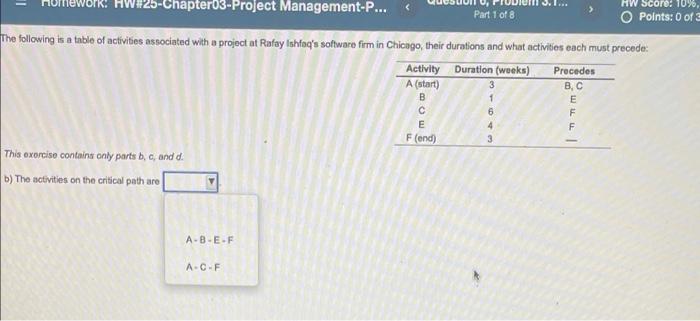 - I HW Score: 10%, HW825-Chapter03-Project