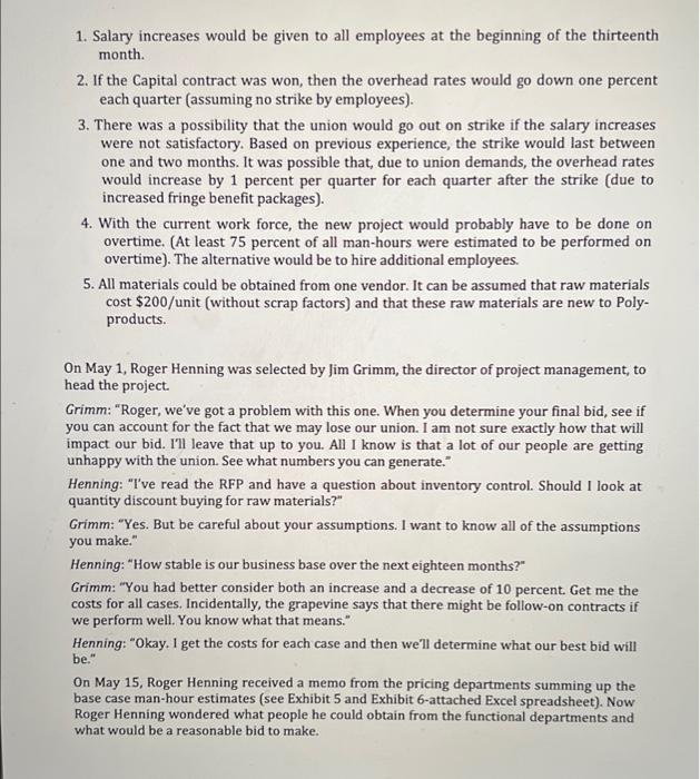 polyproduct inc case study. dr harold kernzer 7th